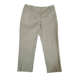 Peace of Cloth NEW Size 10 Sophie Pant Sage Front Seam Straight Leg Dress Pants